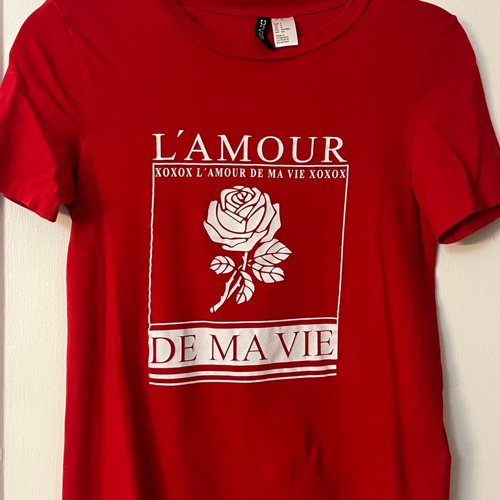 Red Graphic Tee